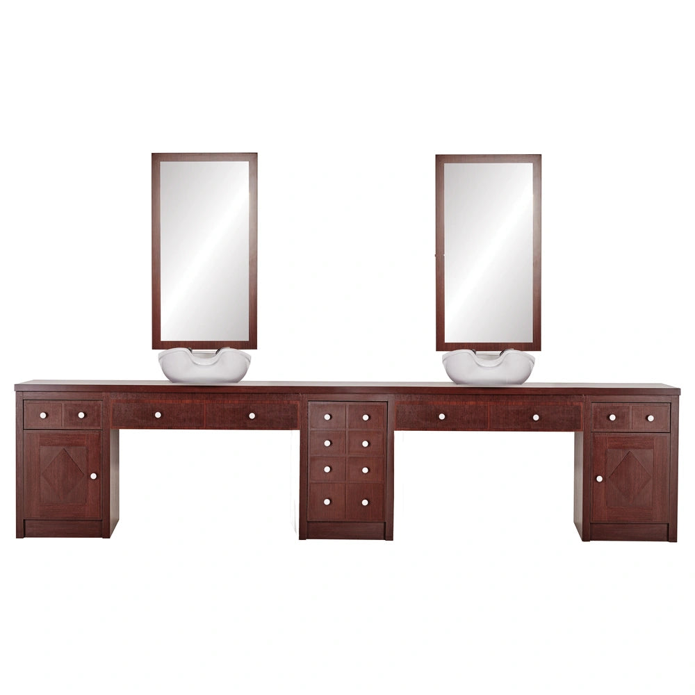 AYALA Classic barberkaptafel dubbele uitvoering