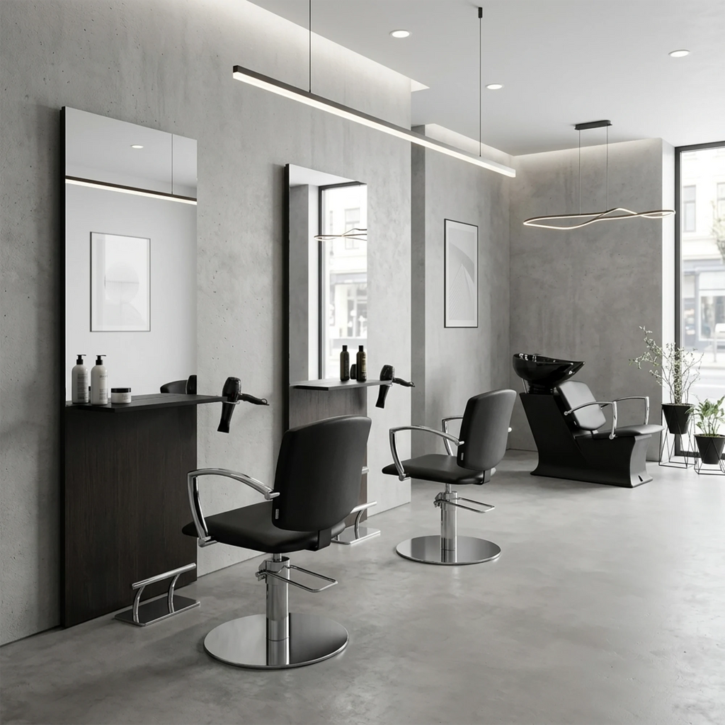 AYALA Lady Pako wasunit in saloninterieur